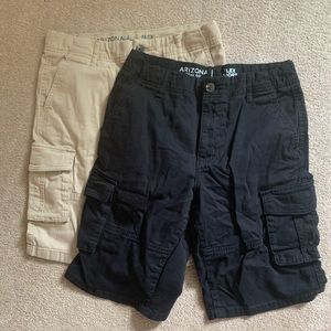 🟪 Lot of 2 boys cargo shorts